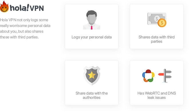 Hola vpn - fuga de dados